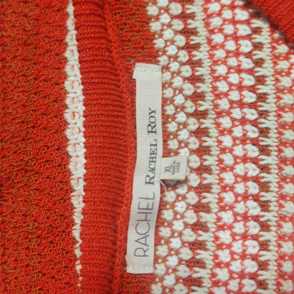 Rachel Roy Crochet Crop Top Perfect for Spring Size XL - Picture 5 of 6